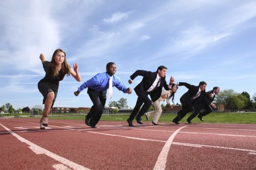 spelers atletiekbaan